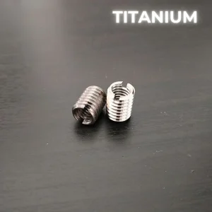 2x Reducteurs de diamètre M6 to M8 – 10mm – Titane