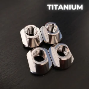 Set de 4 T-nuts – Titane GR5 – M8